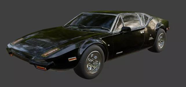 1971 De Tomaso Pantera 3d Model For Printing