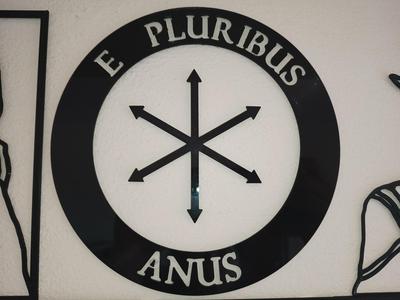 Community greendale flag 2D wall art