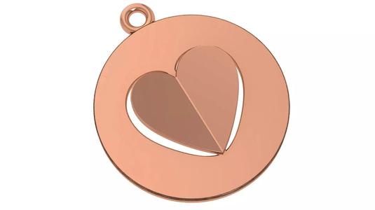 Heart Love Valentine Light Charm Pendant Necklace
