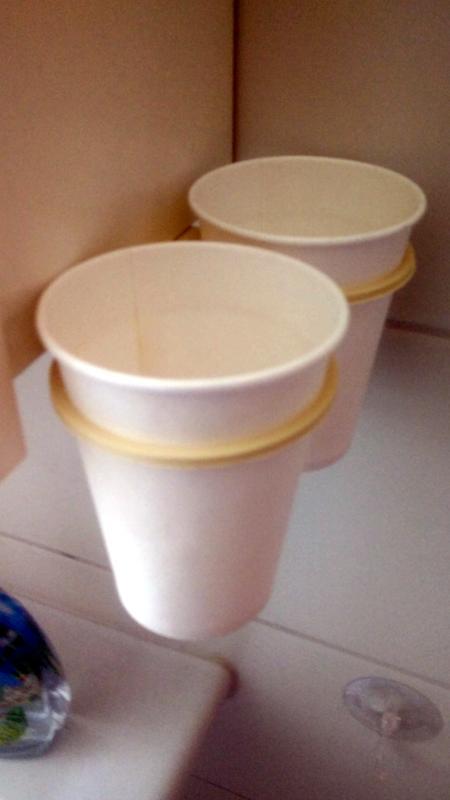 Paper Cup Holder for Bathroom