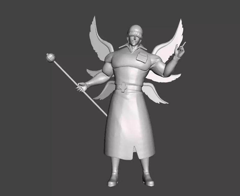 Four Archangels Tarmiel 3D Model