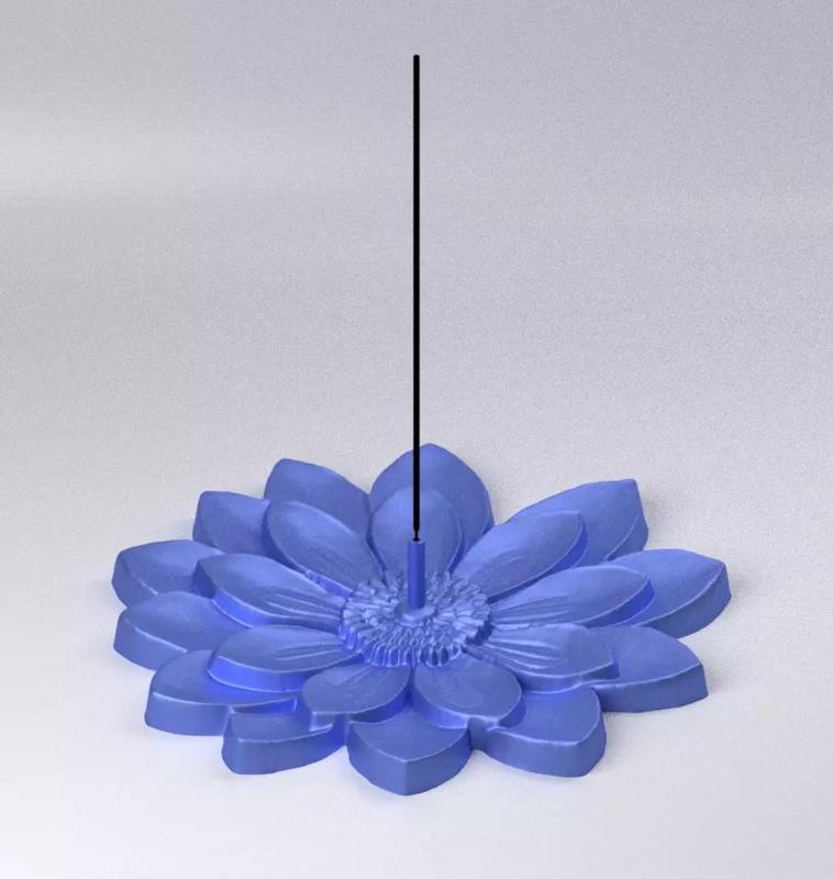 Flower Incense Burner