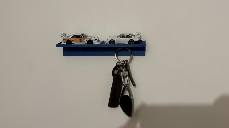 Wall-mounted key holder, small car