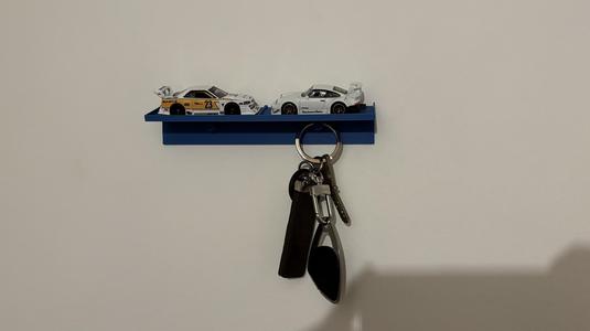 Wall-mounted key holder, small car