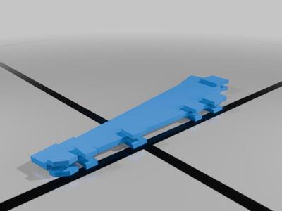 Lisa Keyboard PCB Mounting Bracket