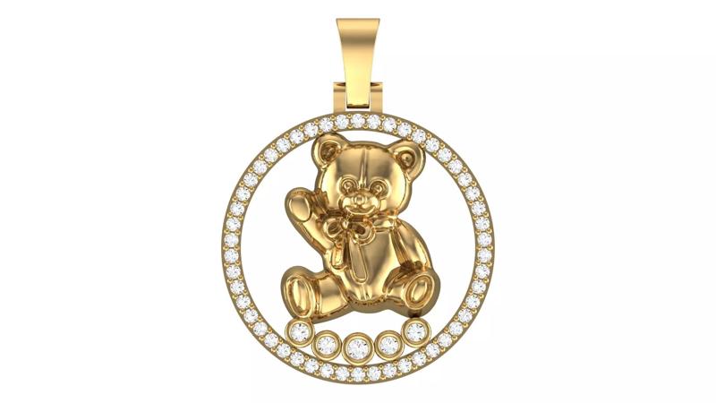 Teddy Bear Pendant