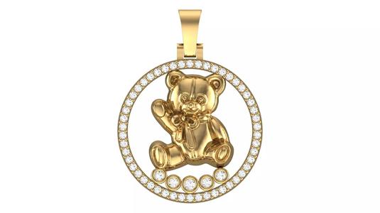 Teddy Bear Pendant