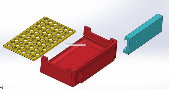 Soap Removable support box - Soporte jabón desarmable