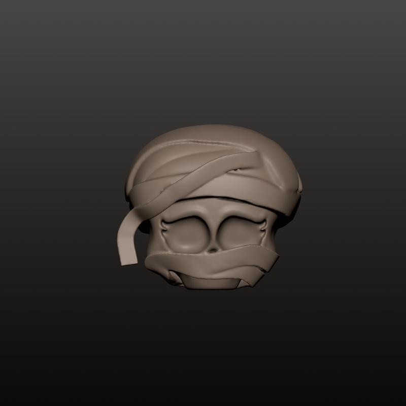 Cleo de nile skully logo