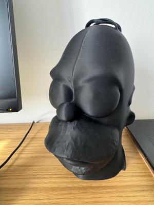 Buste Homer Simpson V1 (serious)