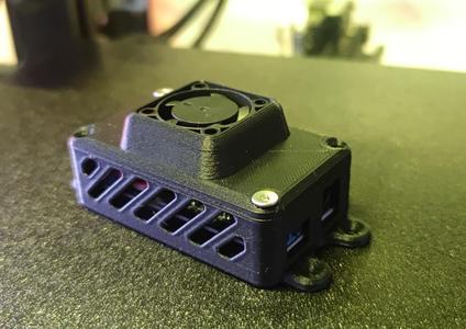 HCW-P715 Buck Converter Case Lid for 2510 Fan + Countersunk Bolts
