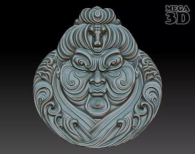Sumo Wrestler basrelief 07 240802