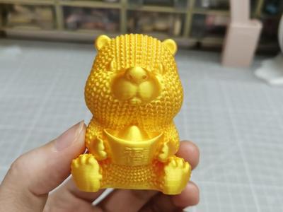 发财版针织卡皮巴拉（无支撑）
