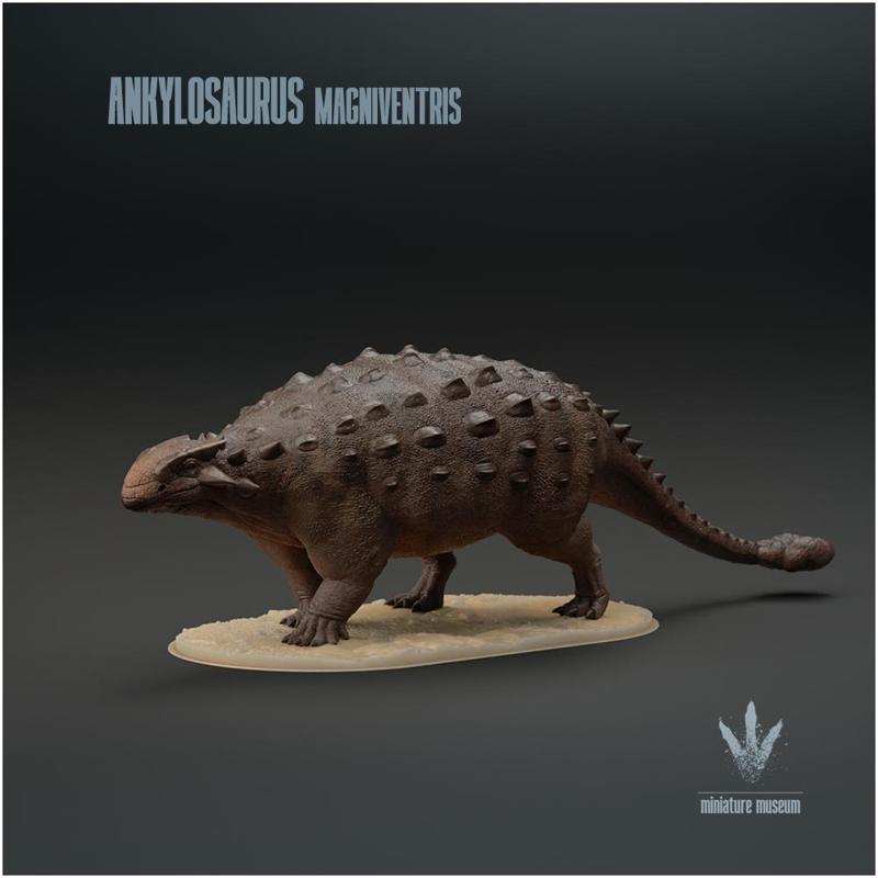 Ankylosaurus magniventris : The Stiff Lizard
