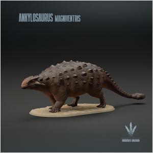 Ankylosaurus magniventris : The Stiff Lizard
