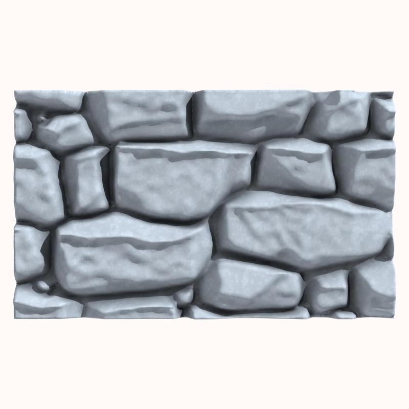 Stone wall 205