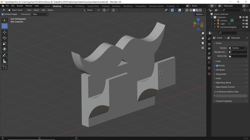 Man Razor Stand/Holder