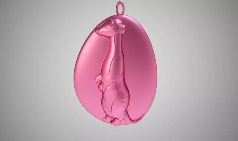 Rock Meerkat Necklace