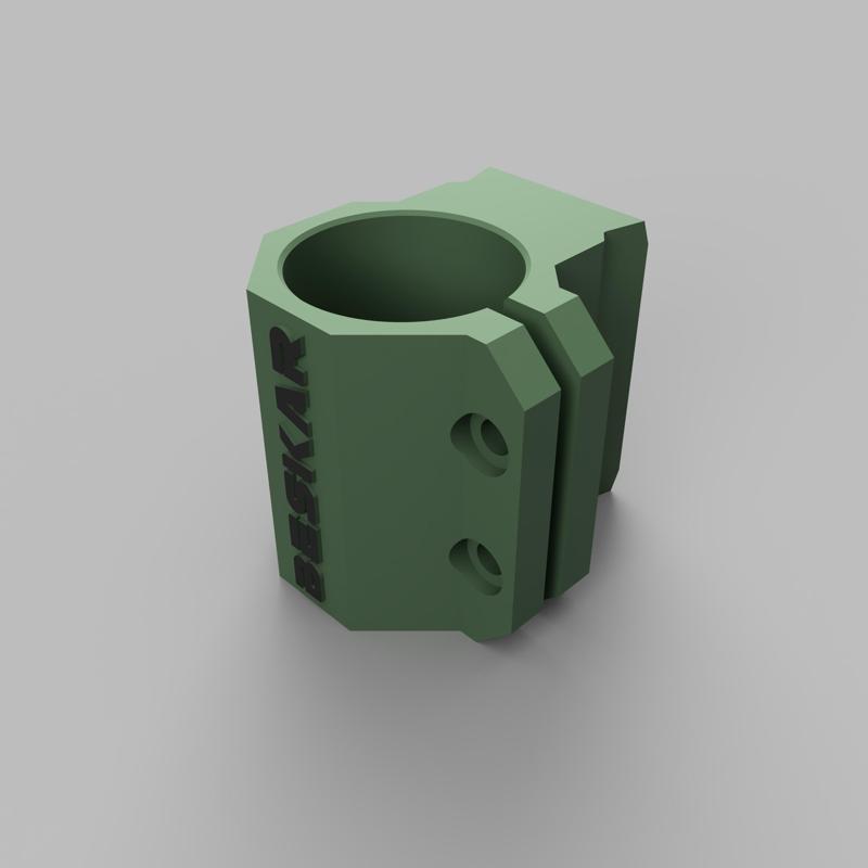 OPS-Core helmet flashlight mount