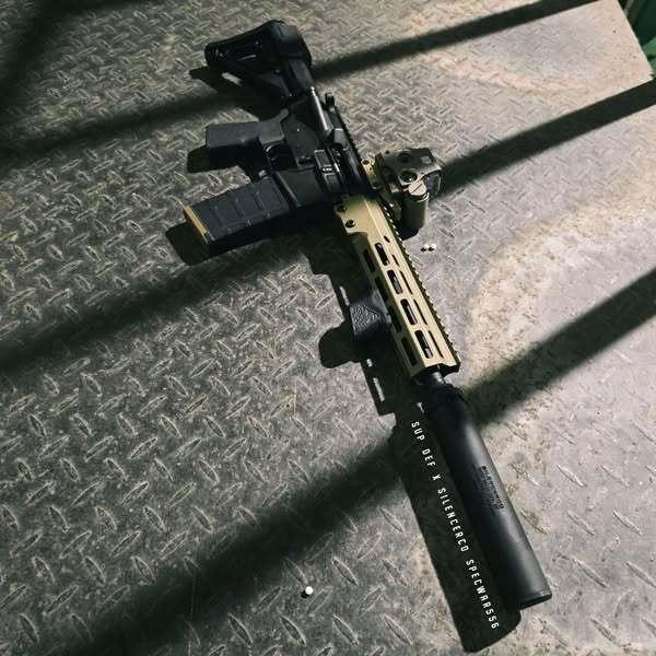 SilencerCo Spacwar 556 for Airsoft