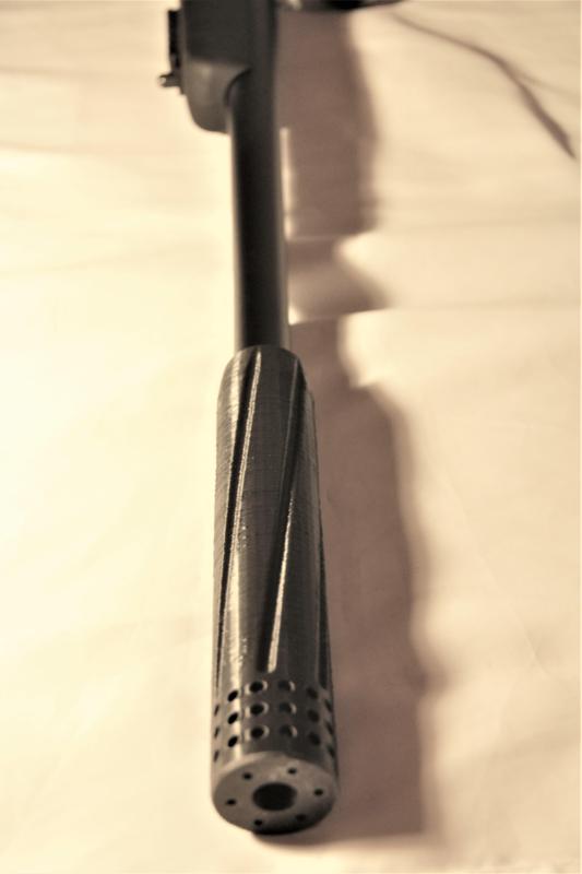 Airsoft BAR-10&VSR-10 Sniper Rifle Supressor (On barrel type)