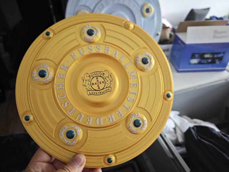 Mini German Soccer Cup LEVERKUSEN (German Soccer Cup) 25cm