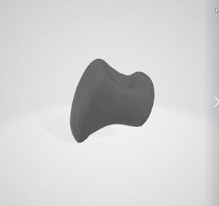 Lower Dental Abutment with Matching Crown - 3D Printable Model