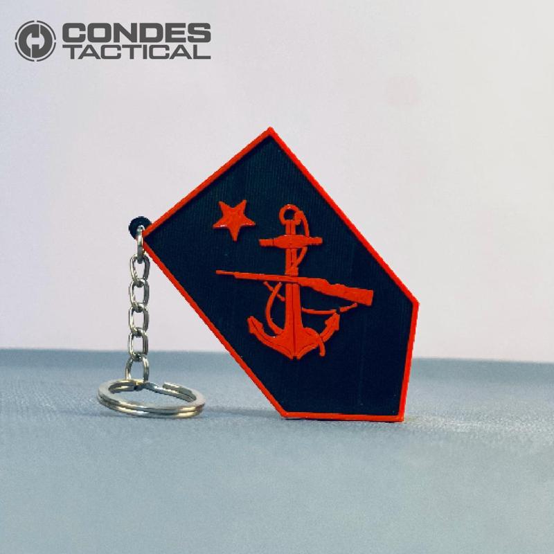 LLAVERO CABO PRIMERO (KEYCHAIN) - INFANTERÍA DE MARINA COLOMBIA.