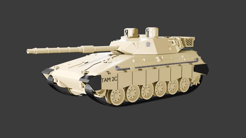ARGENTINE TANK TAM 2C