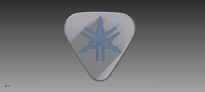 Yamaha Logo Bass/Guitar Pick