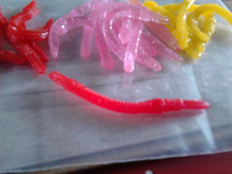 Fishing lure Worm master for silicone mold