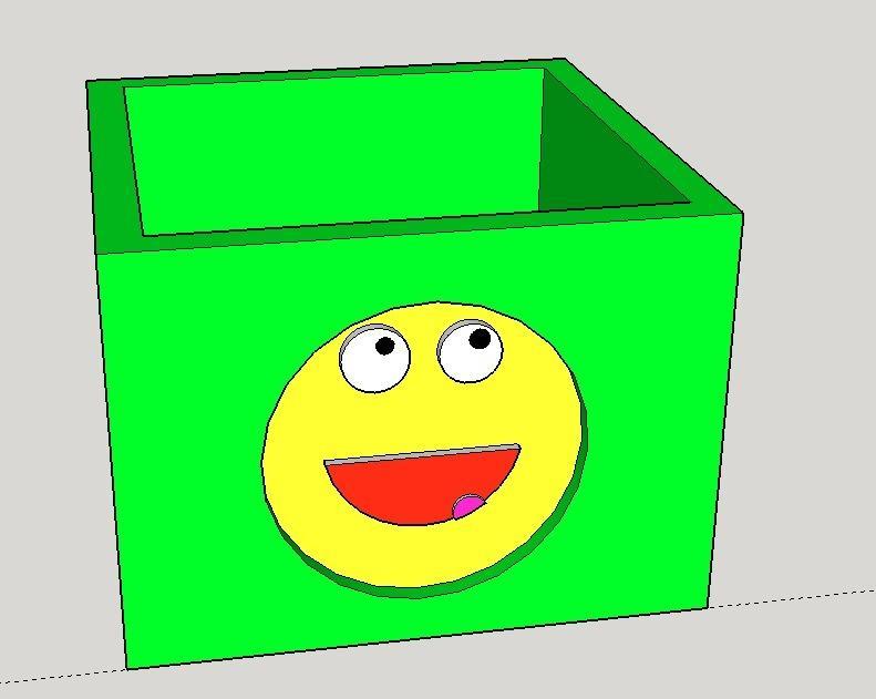 Smiley Bin