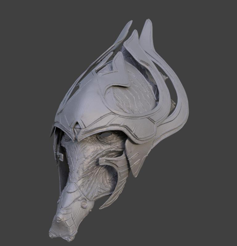 StarCraft Artanis HELMET (WEARABLE HEAD)