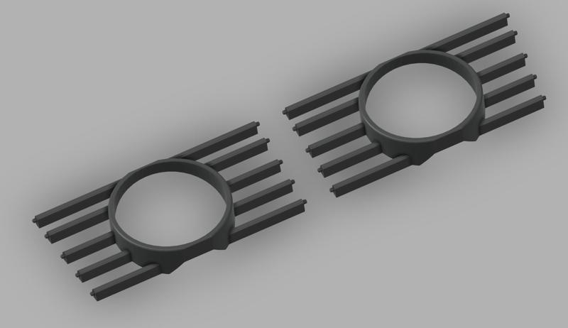 BMW AIR VENT GAUGE POD, SIZE 52MM, FITS FOR BMW SERIES 5 E60 E61 2003-2010 CENTRAL