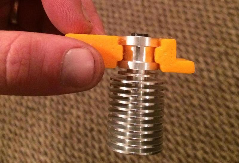 E3D v6 mount for Bulldog XL