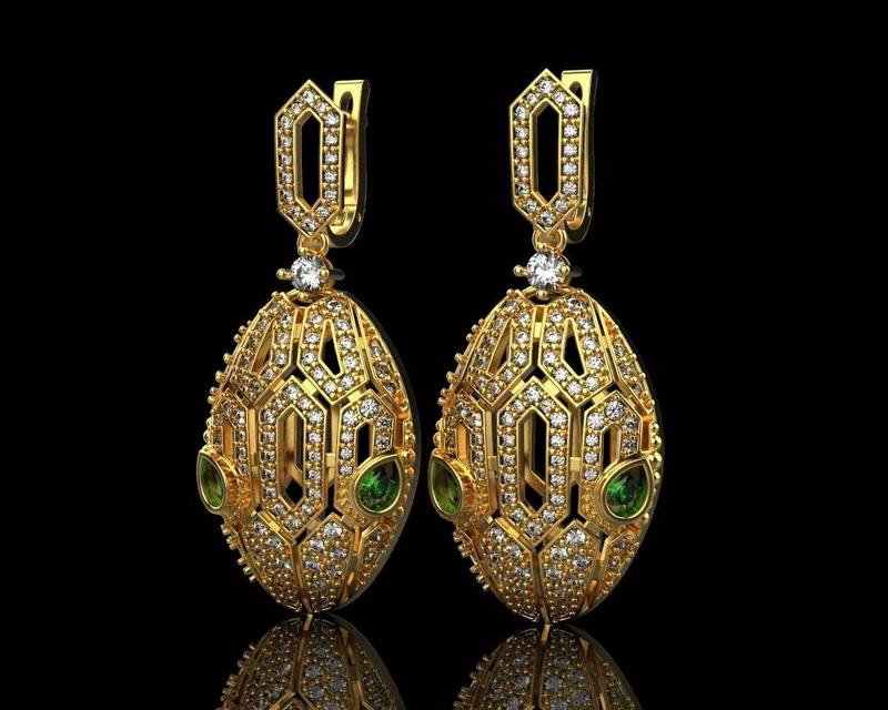 Serpents Bvlgari earrings 138