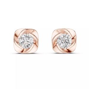 Flower Solitaire Sutds Earrings 3dm stl renders animation videos