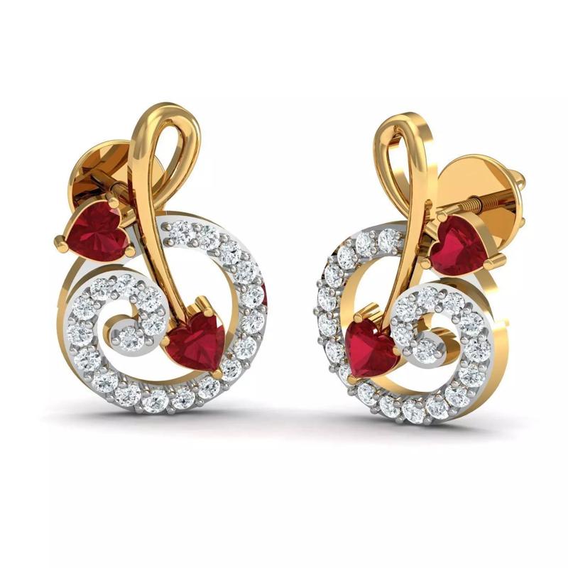 Jewelry 3D Models with render and 3dm  stl - P-1813