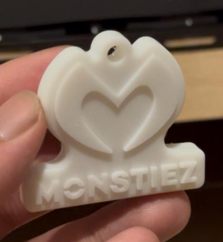 Monstiez Babymonster fandom keychain