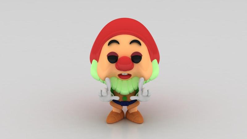dwarf character 3d printable model
