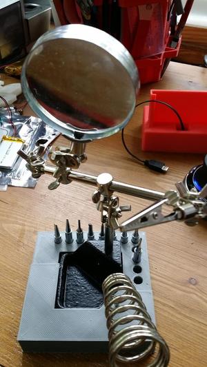 Base for 3rd Hand soldering stand