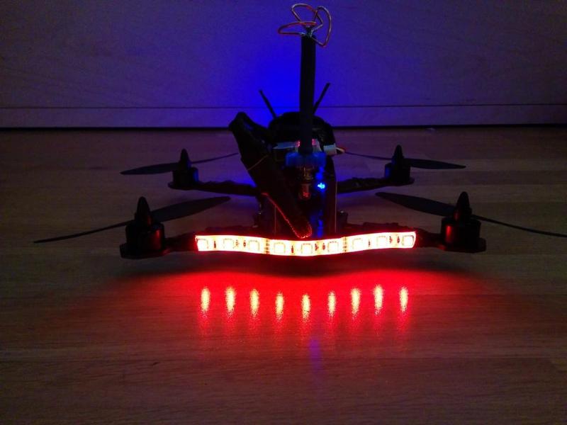 ZMR250 Beefy Long LED Bumper Set