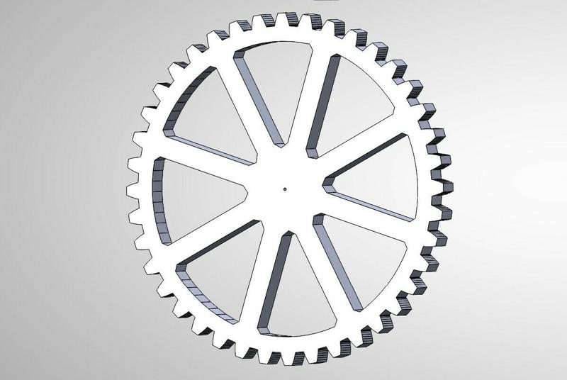 Sprocket 40 teeth x 8 thickness