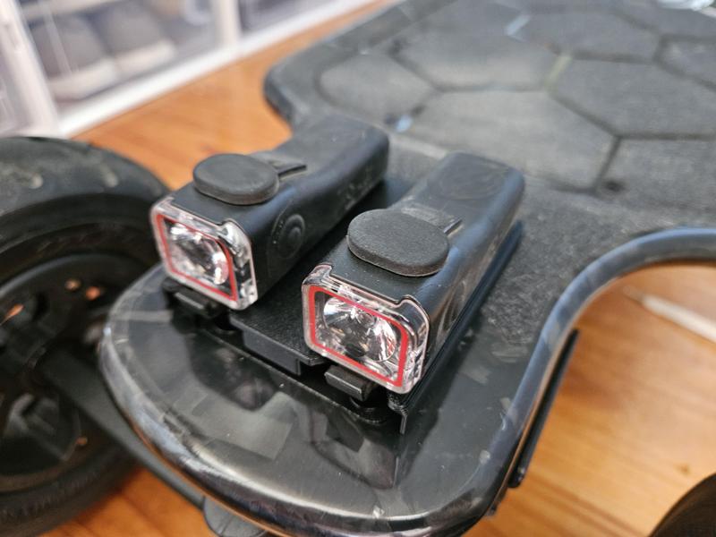 Electric Skateboard - Double ShredLight Light Mount - EVOLVE - eSkate