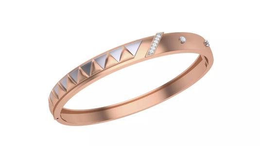 Solid Diamond Unisex Bracelets 3dm stl renders obj gltf glb 3mf