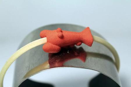 Shrimpy bracelet with orange lobster