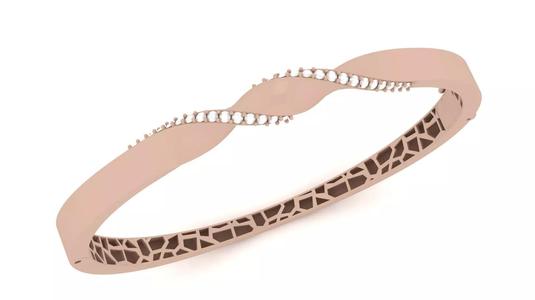 Luxury Bracelet 0039 - Bangle - Twist