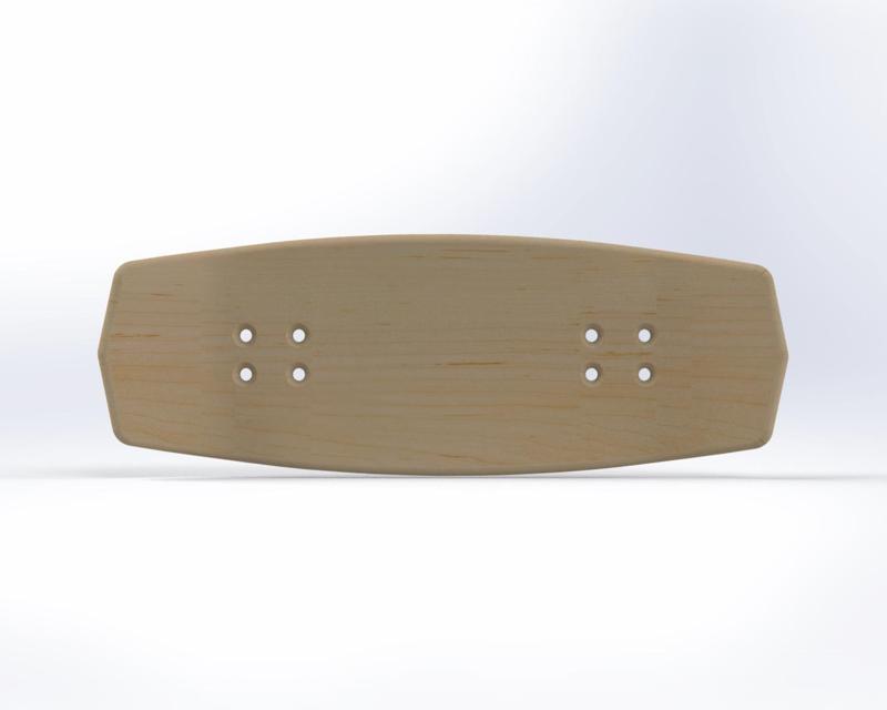 Fingerboard deck 34mm Demon Medium Concave