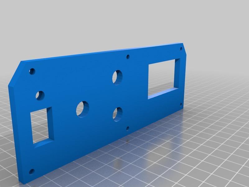 Panel for atx power supply