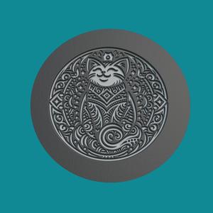 Cat Animal Print Model